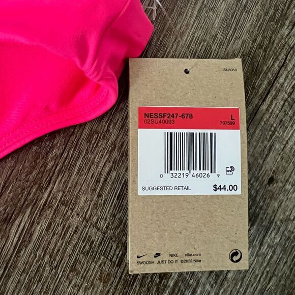 Nike Swim Effortless Essential Women's Hipster Bikini Bottom-Size Large - Picture 3 of 7